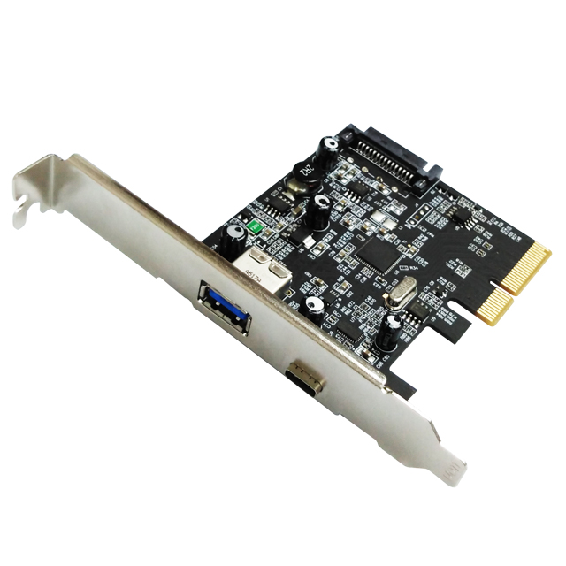 U-1120 PCIe USB 3.1 Gen 2 2-Port Card