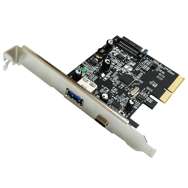 U-1620 PCIe USB 3.1 Card with PD(1A+1C)