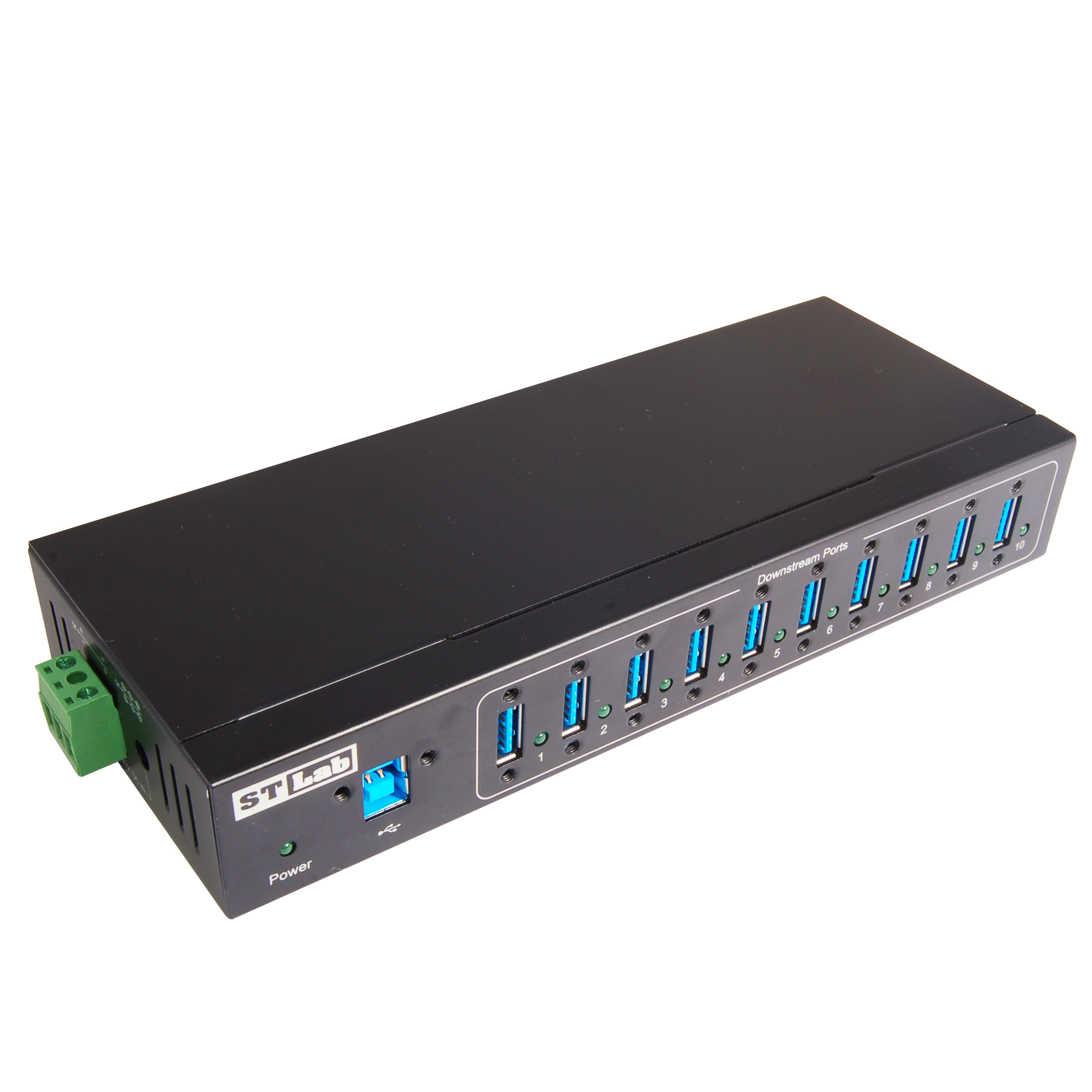 IU-160 Industrial USB 3.0 10-Port Hub