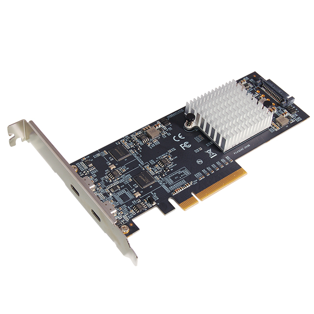 U-2350 PCIe DualBus USB3.2 Gen2x2 Host Adapter(2C)